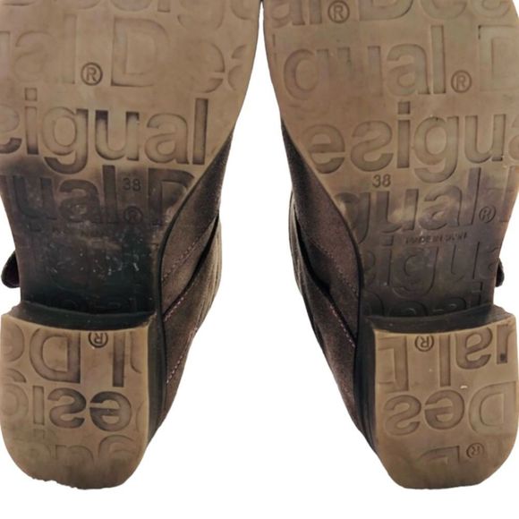 Desigual, Leather Sacha Boots, Size EU 38 - Picture 8 of 15